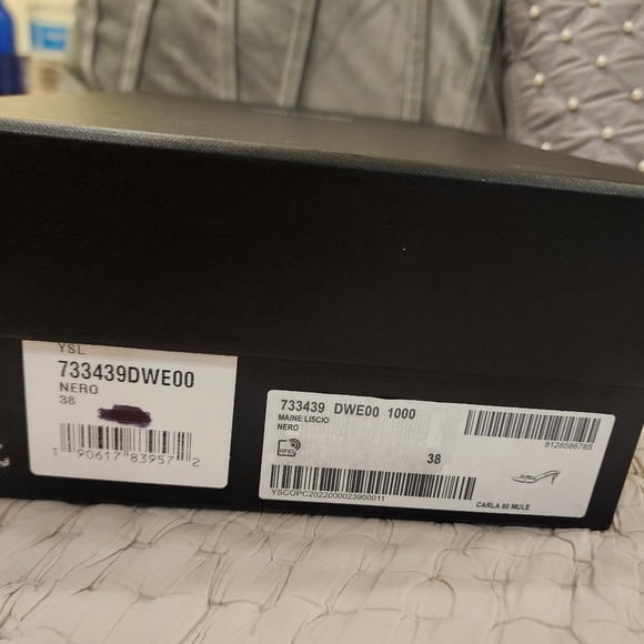 YSL Carla 60 Mule size 38 US 8 BNIB - Picture 4 of 5